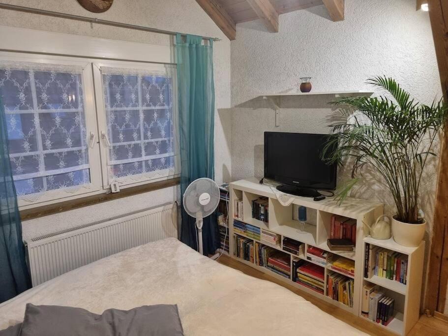 Gemuetliche Dachgeschosswohnung Erfurt Exteriér fotografie