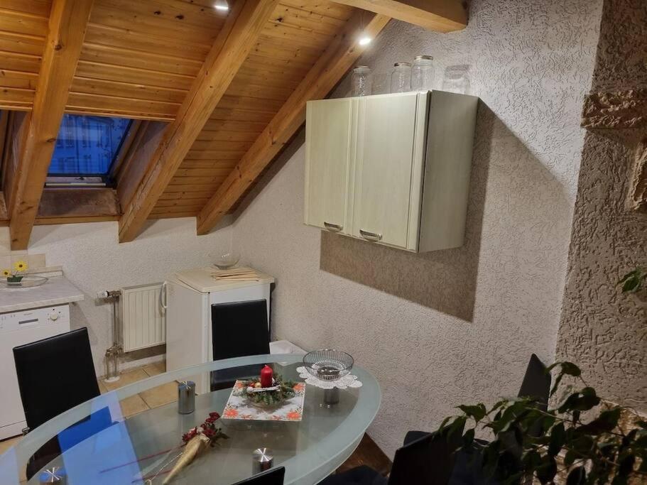 Gemuetliche Dachgeschosswohnung Erfurt Exteriér fotografie